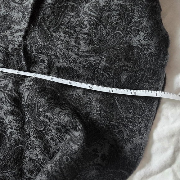 Bruno Piatelli Lambswool Black Paisley Scarf - Picture 3 of 4